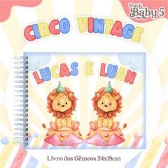 Livro do Bebê - Gêmeos Circo