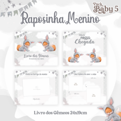 Livro do Bebê - Gêmeos Raposinha - comprar online