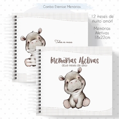 Álbum Mesversário - Hipopótamo Menino - comprar online