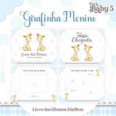 Livro do Bebê - Gêmeos Girafinha - comprar online