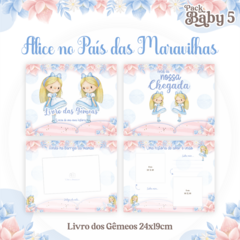 Livro do Bebê - Gêmeas Alice - comprar online