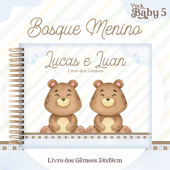 Livro do Bebê - Gêmeos Bosque