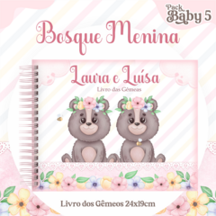 Livro do Bebê - Gêmeas Bosque