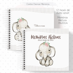 Álbum Mesversário - Elefante Menina - comprar online