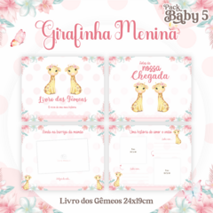 Livro do Bebê - Gêmeas Girafinha - comprar online