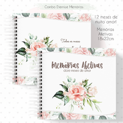 Álbum Mesversário - Floral - comprar online