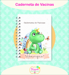 Caderneta de Vacinas - Dinossauro