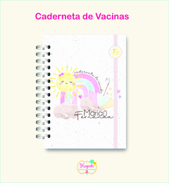 Caderneta de Vacinas - Chuva de Amor Menina