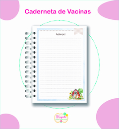 Caderneta de Vacinas - Fazendinha Menino - comprar online