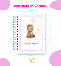 Caderneta de Vacinas - Ursinha - comprar online