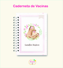 Caderneta de Vacinas - Ursinha Mãe e Filha - comprar online