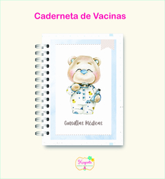 Caderneta de Vacinas - Ursinho Menino - comprar online