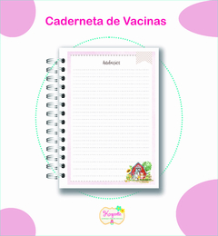 Caderneta de Vacinas - Fazendinha Menina - comprar online