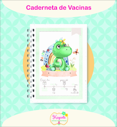 Caderneta de Vacinas - Dinossauro - comprar online