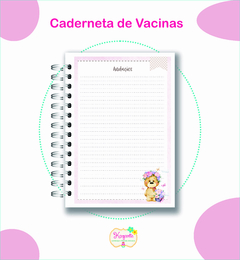 Caderneta de Vacinas - Ursinha - comprar online