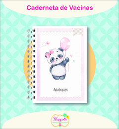 Caderneta de Vacinas - Panda Menina na internet