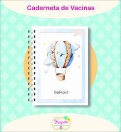 Caderneta de Vacinas - Balão Menino na internet