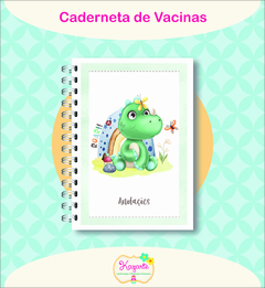 Caderneta de Vacinas - Dinossauro na internet