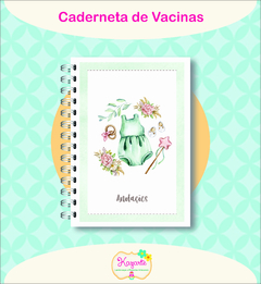 Caderneta de Vacinas - Baby Floral na internet