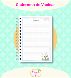Caderneta de Vacinas - Ursinho Marinheiro - Kazarte