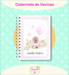 Caderneta de Vacinas - Ursinha - loja online