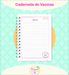Caderneta de Vacinas - Borboletas - Kazarte