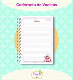 Caderneta de Vacinas - Circo Menina - Kazarte