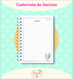 Caderneta de Vacinas - Balão Menino - Kazarte