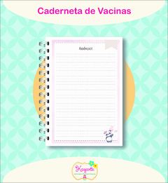 Caderneta de Vacinas - Panda Menina - Kazarte