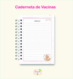 Caderneta de Vacinas - Ursinha Mãe e Filha - loja online