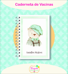 Caderneta de Vacinas - Ursinho - loja online