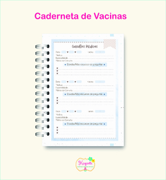 Caderneta de Vacinas - Ursinho Menino - loja online