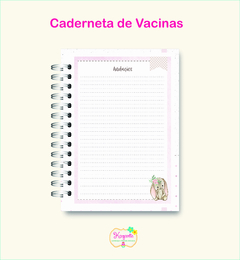 Caderneta de Vacinas - Coelhinha - loja online