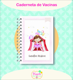 Caderneta de Vacinas - Circo Menina - loja online