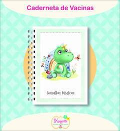 Caderneta de Vacinas - Dinossauro - loja online