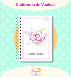 Caderneta de Vacinas - Unicórnio - Kazarte