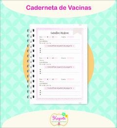 Imagem do Caderneta de Vacinas - Borboletas