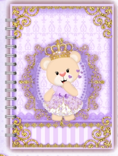 Caderneta de Vacinas - Ursinha Princesa
