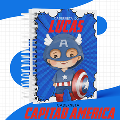 Caderneta de Vacinas - Capitão América