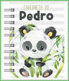 Caderneta de Vacinas - Panda Menino