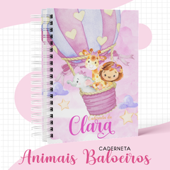Caderneta de Vacinas - Animais Baloeiros Menina