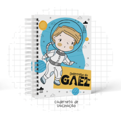Caderneta de Vacinas - Astronauta Menino