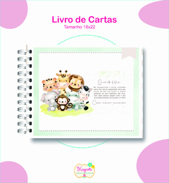 Livro de Cartas para Ler Quando Crescer - Safari Menino - comprar online