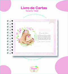 Livro de Cartas para Ler Quando Crescer - Ursinha Mãe e Filha - comprar online