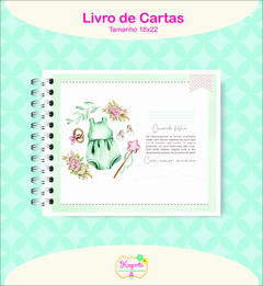 Livro de Cartas para Ler Quando Crescer - Baby Floral - comprar online