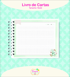 Livro de Cartas para Ler Quando Crescer - Baby Floral na internet