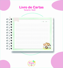 Livro de Cartas para Ler Quando Crescer - Safari Menino na internet