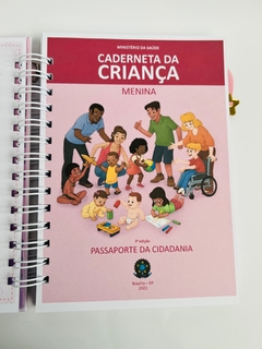 Caderneta de Vacinas - Estrela Menina - loja online