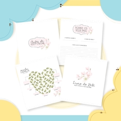 Livro do Bebê - Floral - comprar online