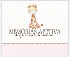 Álbum Mesversário - Girafinha Menina - comprar online